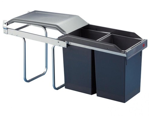 Hailo mülleimer 2x15 einbau - hailo,